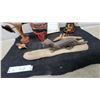 Image 6 : Carved Wooden Bird Sculpture, Ceramic Totem Pole Decanter, Nemadji Vase, and More