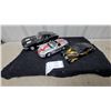 Image 1 : 2Die-Cast Model Cars,One Plastic Corvette Stingray, Dodge Viper, and Custom Hot Rod, 1:18 Scale