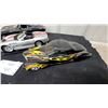 Image 2 : 2Die-Cast Model Cars,One Plastic Corvette Stingray, Dodge Viper, and Custom Hot Rod, 1:18 Scale