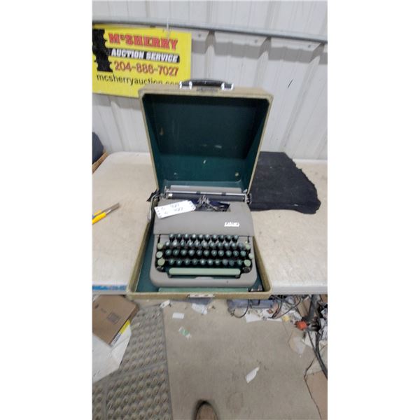 Eaton's Portable Manual Typewriter with Carrying Case