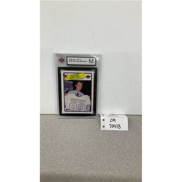 Graded Wayne Gretzky La Kings Card