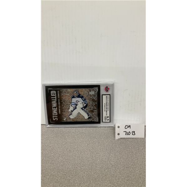 Graded Connor Hellebuyck Stonewalled Insert Card
