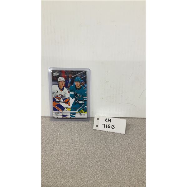 Matthew Schaefer Young Guns Checklist Card