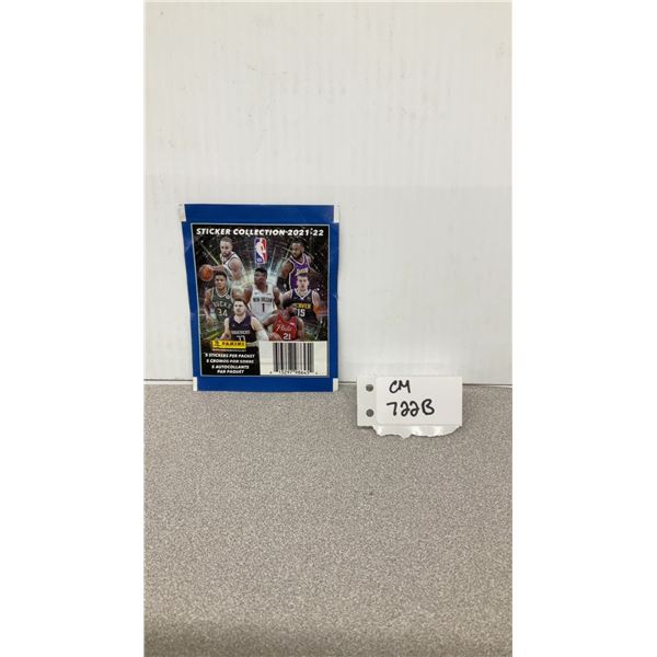 20 Unopened 2021-22 Panini NBA Sticker Packs
