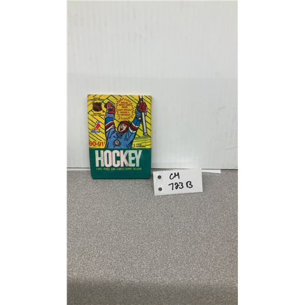 9 Unopened 1990-91 O-Pee-Chee Hockey Packs