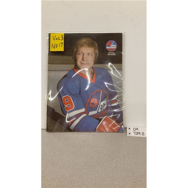 WHA Winnipeg Jets Jan 10/1975 Program