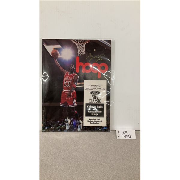 Micheal Jordan Chicago Bulls October 28/1992 Program