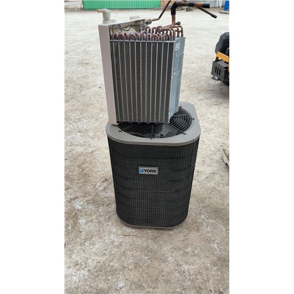 York Outdoor AC Unit - Working Condition! Coil is 2 Years Old.