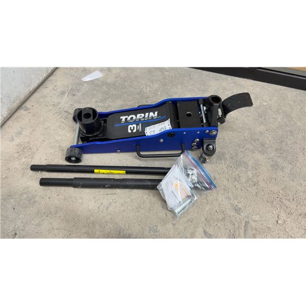 New Torin 3-Ton Super Duty Floor Jack with Two-Piece Handle