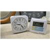 Image 4 : Adjustable Desk Lamps, Bulova and Quartz Wall Clocks, Seiko Clock, Card Shuffler, and More