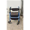 Image 4 : Guardian Rollator Walker with Seat, Quad Cane, and Bed Assist Rail