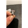Image 4 : Platinum Plated 1.0 Total Carat Weight Pink Simulated Diamond Double Heart Ring Size 7