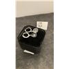 Image 3 : 925 Sterling Silver 2.0 Carat Pear Cut Simulated Diamond Halo Dangle Earrings