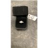 Image 1 : 925 Sterling Silver 2.0 Carat Simulated Diamond Trinity Ring with Pear Sidestones, Size 8