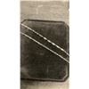 Image 4 : Platinum Plated 20mm Simulated Diamond Heart Locket Necklace with 7mm Synthetic Pearl, 16"-18"