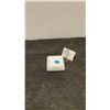 Image 5 : 1.5-Carat Natural Blue Opal, Untreated, Oval Cut, 7.8 x 11.9 Mm