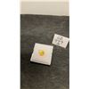 Image 3 : 3.4-Carat Natural White Fire Opal, Untreated Pear Cut, 9.7 x 13.6 Mm