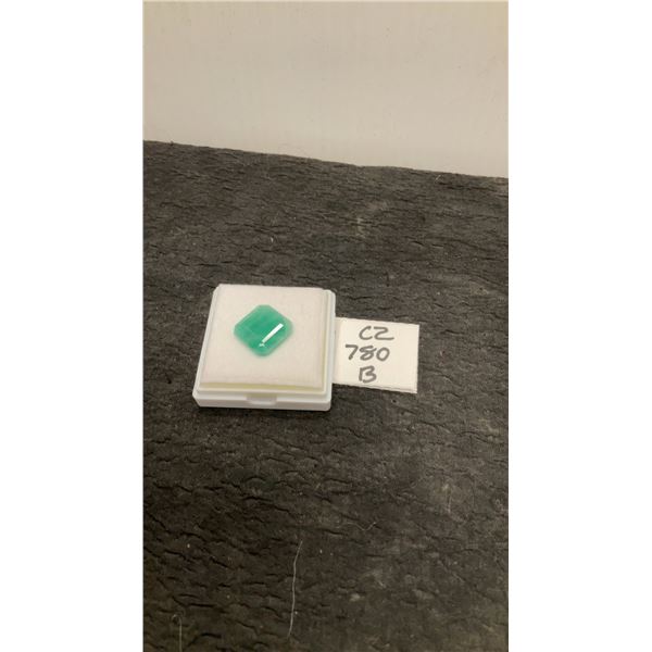 12.9-Carat Natural Untreated Emerald Cushion Cut, 14.7 x 14.7 Mm