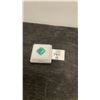 Image 1 : 12.9-Carat Natural Untreated Emerald Cushion Cut, 14.7 x 14.7 Mm