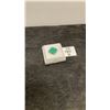Image 2 : 12.9-Carat Natural Untreated Emerald Cushion Cut, 14.7 x 14.7 Mm