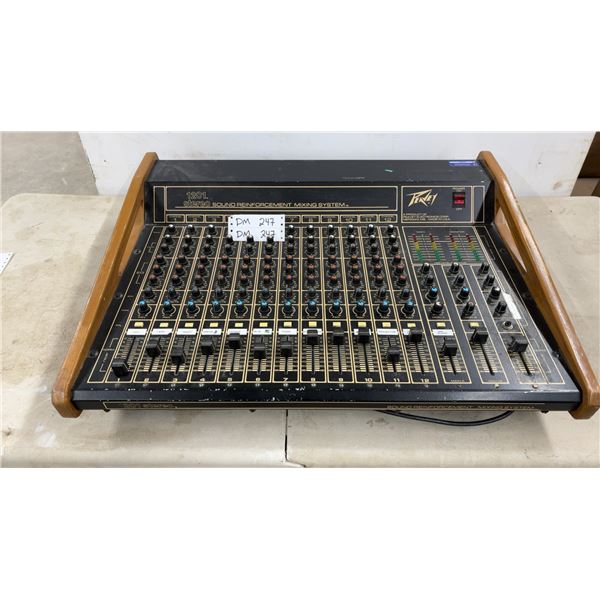 Peavey 1201 Stereo Sound Reinforcement Mixing System 12-Channel Audio Mixer