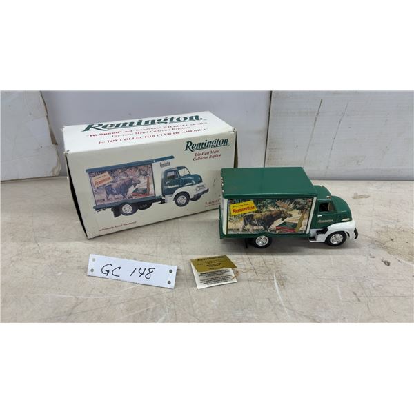 Remington "Hi-Speed" and "Kleanbore" Wildlife Series Die-Cast Moose Delivery Truck, Scale 1/34
