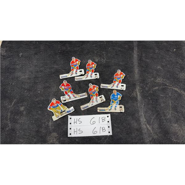 Vintage Coleco Table Hockey Game Player Figures, Montreal Canadiens and More