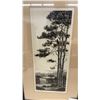 Image 2 : Harold Thornton Etchings, "Lyme Regis" and "Devon Coast," Pair of Framed Landscape Prints