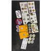 Image 1 : Collection of Olympic Pins, Winnipeg Jets Memorabilia, Coins, and More