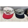 Image 5 : Vintage CAT, Daytona 500, and Husqvarna Hats with Bruce Lee and Ford Patches
