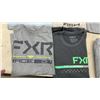 Image 3 : FXR Pro Fish in Gray, Charcoal, Blue, and Tan with Cap, Size Xl