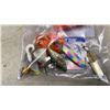 Image 6 : Ice Fishing Rod and Reel Combos, Red Wolf Spreaders, Tackle Bag, Line, and More