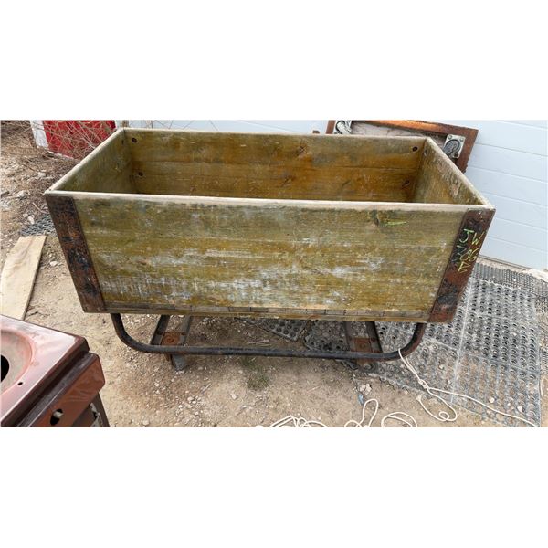 Vintage Rolling Shop Cart 24 x 48 x 31