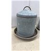 Image 2 : Two Galvanized Chicken Feeders, Brower and Oakes No. 505