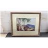 Image 2 : Two Albert Namatjira (1902-1959) Australian Landscape Prints in 8 x 10" Matching Frames