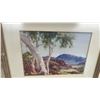 Image 4 : Two Albert Namatjira (1902-1959) Australian Landscape Prints in 8 x 10" Matching Frames