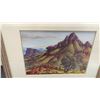 Image 7 : Two Albert Namatjira (1902-1959) Australian Landscape Prints in 8 x 10" Matching Frames