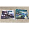 Image 1 : 2 Hardcover Books: A Red Sea Rising and the Golden Age of Canadian Railways