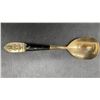 Image 7 : Lot of 11 Mid-Century 1950s Nickel Bronze Wood Handle Siam Thailand Flatware
