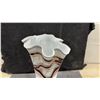 Image 4 : Jozefina Krosno Poland Art Glass Handkerchief Vase with Marbled Pattern 13" High