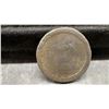 Image 2 : 1825 Uk George Iv Farthing (22mm -4.7 Grams) and 1797 George III Cartwheel Penny ( 1 Oz Copper