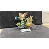 Image 1 : Vintage Japanese Ceramic Mallard Duck Figurines with Real Feathers, 8" H