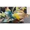 Image 4 : Vintage Japanese Ceramic Mallard Duck Figurines with Real Feathers, 8" H