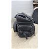 Image 2 : Saddlemen Motorcycle Sissy Bar Bag with Rain Cover