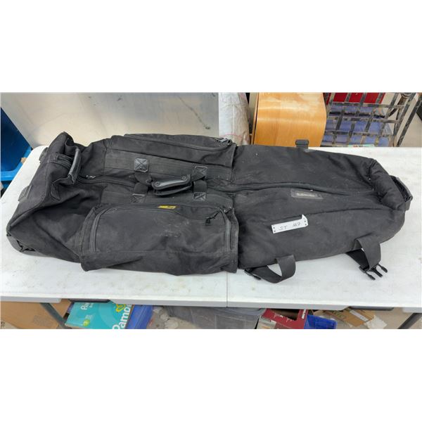 Rolling Golf Travel Bag with Wheels and Multiple Pockets