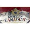 Image 7 : Jim Beam and Molson Canadian Clock Advertising Bar Mirrors 14 x 19