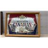 Image 8 : Jim Beam and Molson Canadian Clock Advertising Bar Mirrors 14 x 19