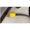Image 5 : 30-Amp 250-Volt Extension Cord with NEMA 10-30 Receptacle, 10-3 SOOW Cable, Pegboard Hooks & Black