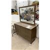 Image 1 : 6 Drawer Dresser w/Mirror 46 x 16 x 31"