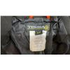 Image 2 : Terra Hi-Vis Freezer Jacket Size Small with White Hard Hat